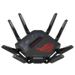 ASUS ROG Rapture GT - BE98 wireless router 10 Gigabit Ethernet Quad - band (2.4 GHz / 5 GHz - 1 / 5 GHz - 2 / 6 GHz) Black - ASUS | TechFinder UK