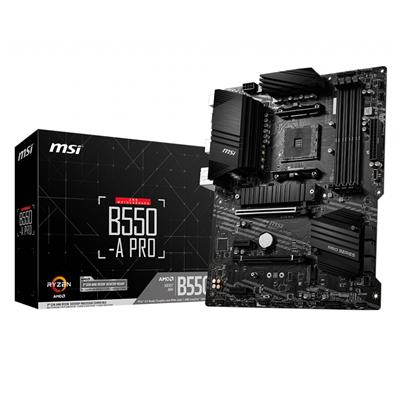 MSI B550 - A PRO motherboard AMD B550 Socket AM4 ATX - MSI | TechFinder UK