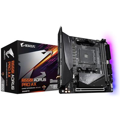 GIGABYTE B550I AORUS PRO AX AMD B550 Socket AM4 Mini-ITX