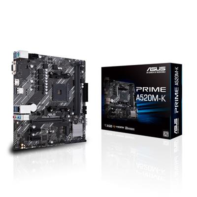 ASUS PRIME A520M - K AMD A520 Socket AM4 micro ATX - ASUS | TechFinder UK