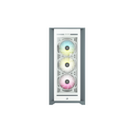 Corsair iCUE 5000X RGB white tempered glass mid tower PC case