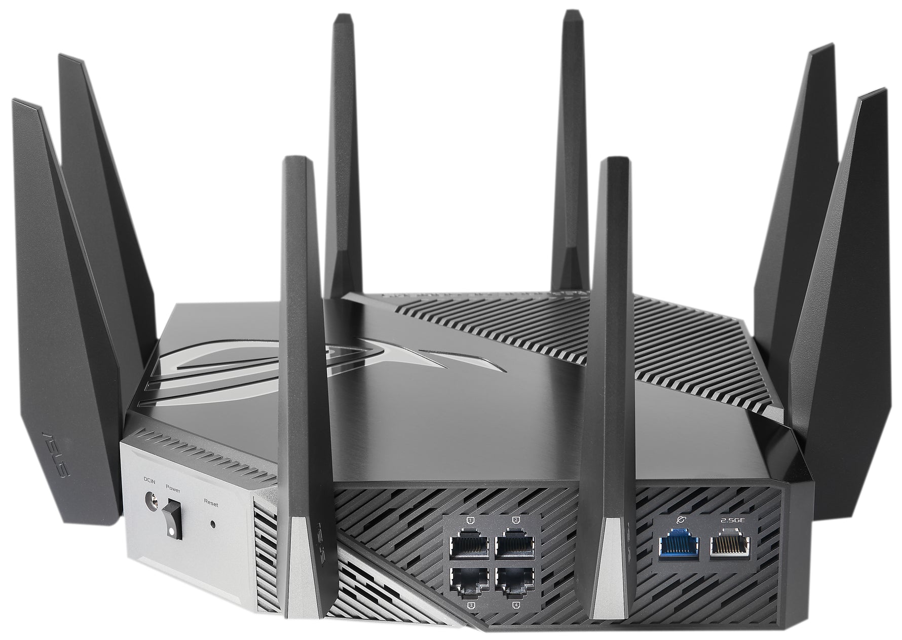ASUS ROG Rapture GT-AXE11000 WiFi 6E Tri-Band Gaming Router (Black)