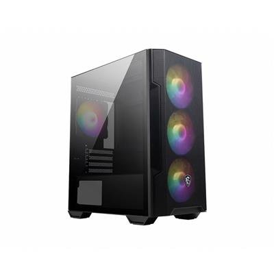 MSI MAG Forge M100R Black Micro Tower Case - MSI | TechFinder UK