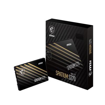 MSI Spatium S270 480GB 2.5" SATA III Solid State Drive - MSI | TechFinder UK