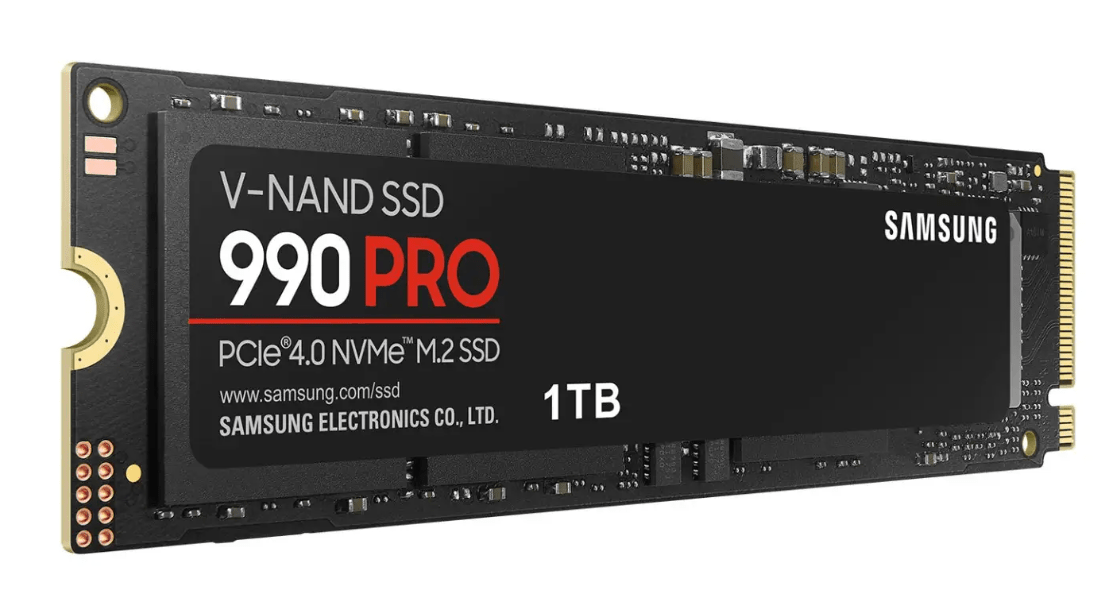 Samsung 990 PRO 1TB M.2 NVMe PCIe 4.0 Solid State Drive - Samsung | TechFinder UK