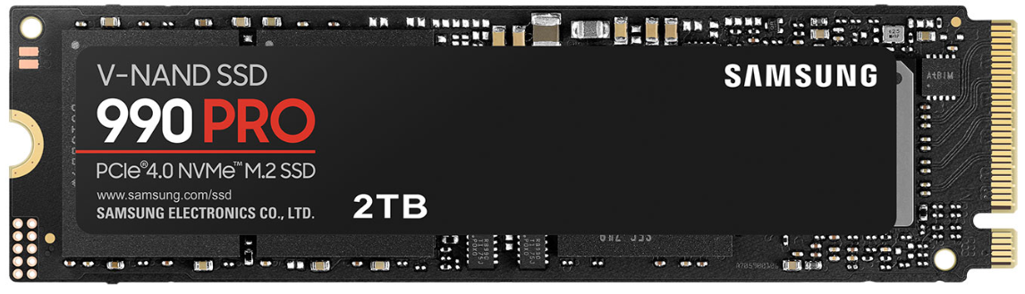 Samsung 990 Pro 2TB PCIe 4.0 NVMe M.2 SSD
