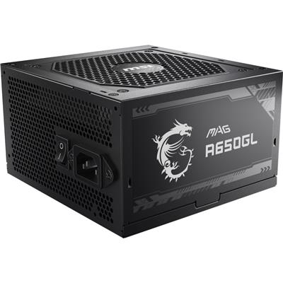 MSI MAG A650GL 650W 80+ Gold Fully Modular ATX PSU - MSI | TechFinder UK