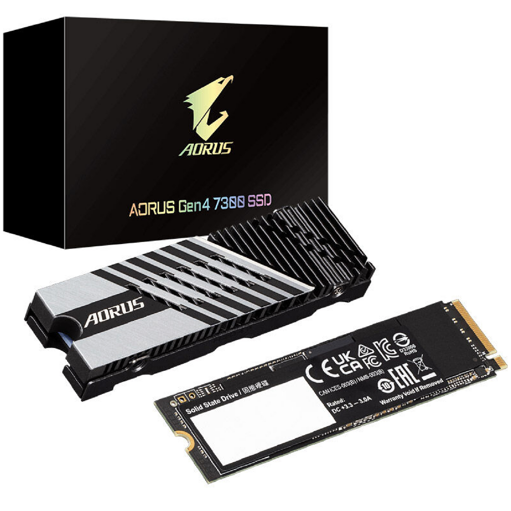 Gigabyte Aorus Gen4 7300 2TB PCIe 4.0 NVMe M.2 SSD