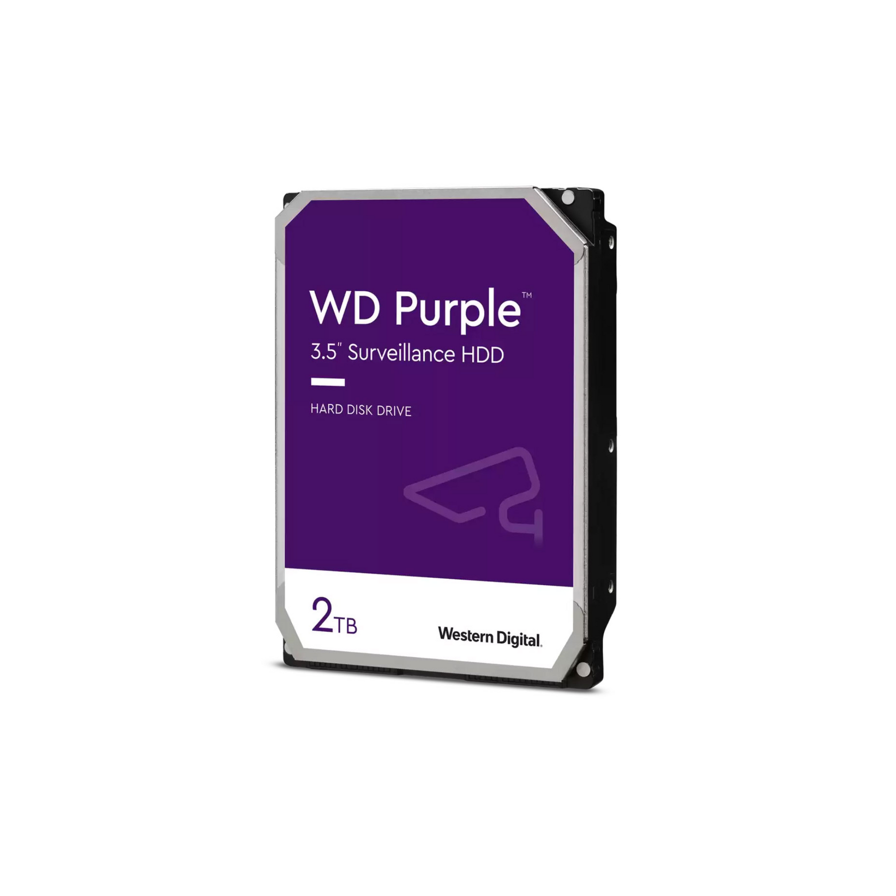 WD Purple 2TB 3.5" Surveillance Hard Drive SATA 6Gb/s 64MB - WD23PURZ