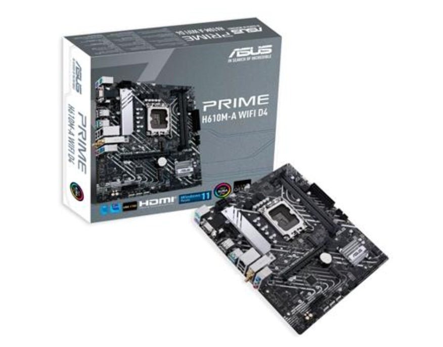ASUS PRIME H610M - A WIFI D4 Intel H610 LGA 1700 micro ATX - ASUS | TechFinder UK