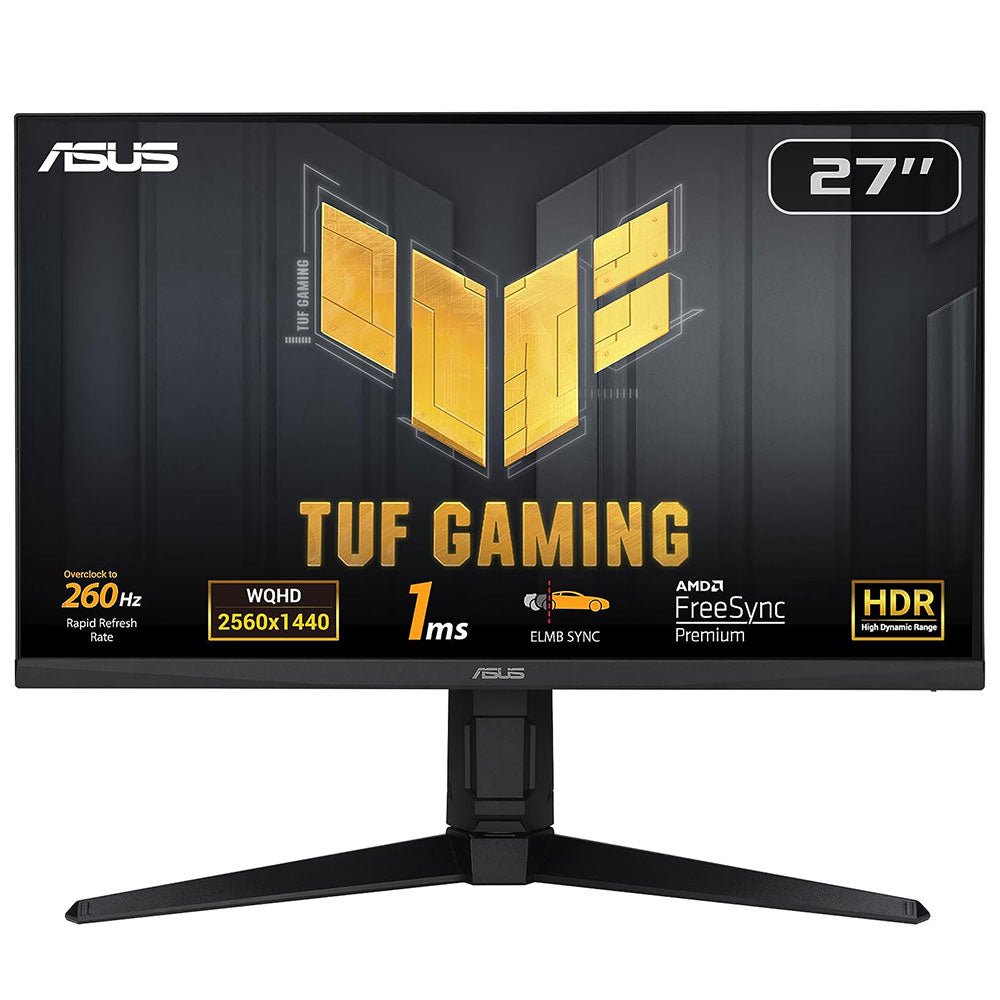 ASUS TUF Gaming VG27AQML1A 27" QHD 240Hz IPS Gaming Monitor - ASUS | TechFinder UK