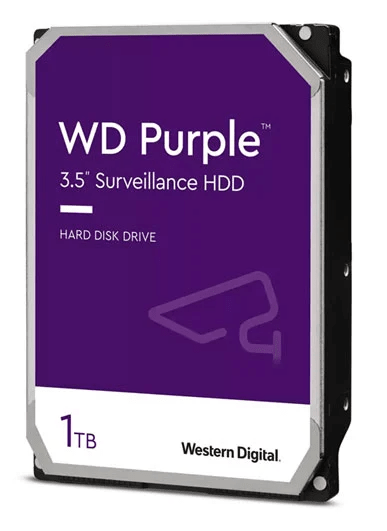 Western Digital Purple 1TB Surveillance 3.5" SATA Hard Drive - Western Digital | TechFinder UK