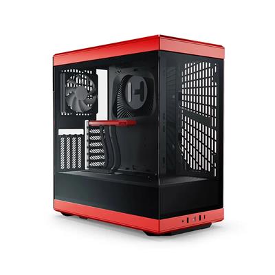 Hyte Y40 Mid Tower Case Red - HYTE | TechFinder UK