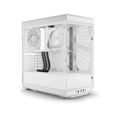 Hyte Y40 Mid Tower Case Snow White - HYTE | TechFinder UK