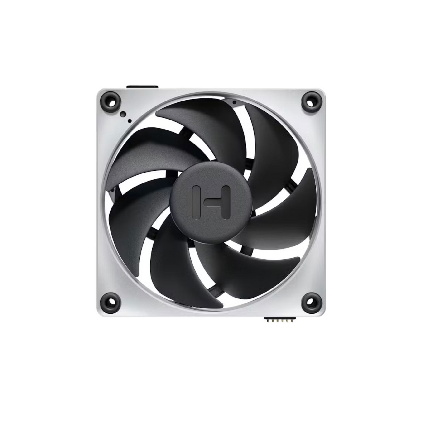HYTE THICC FP12 120mm PWM Fan White/Black Triple Pack with Nexus Portal NP50