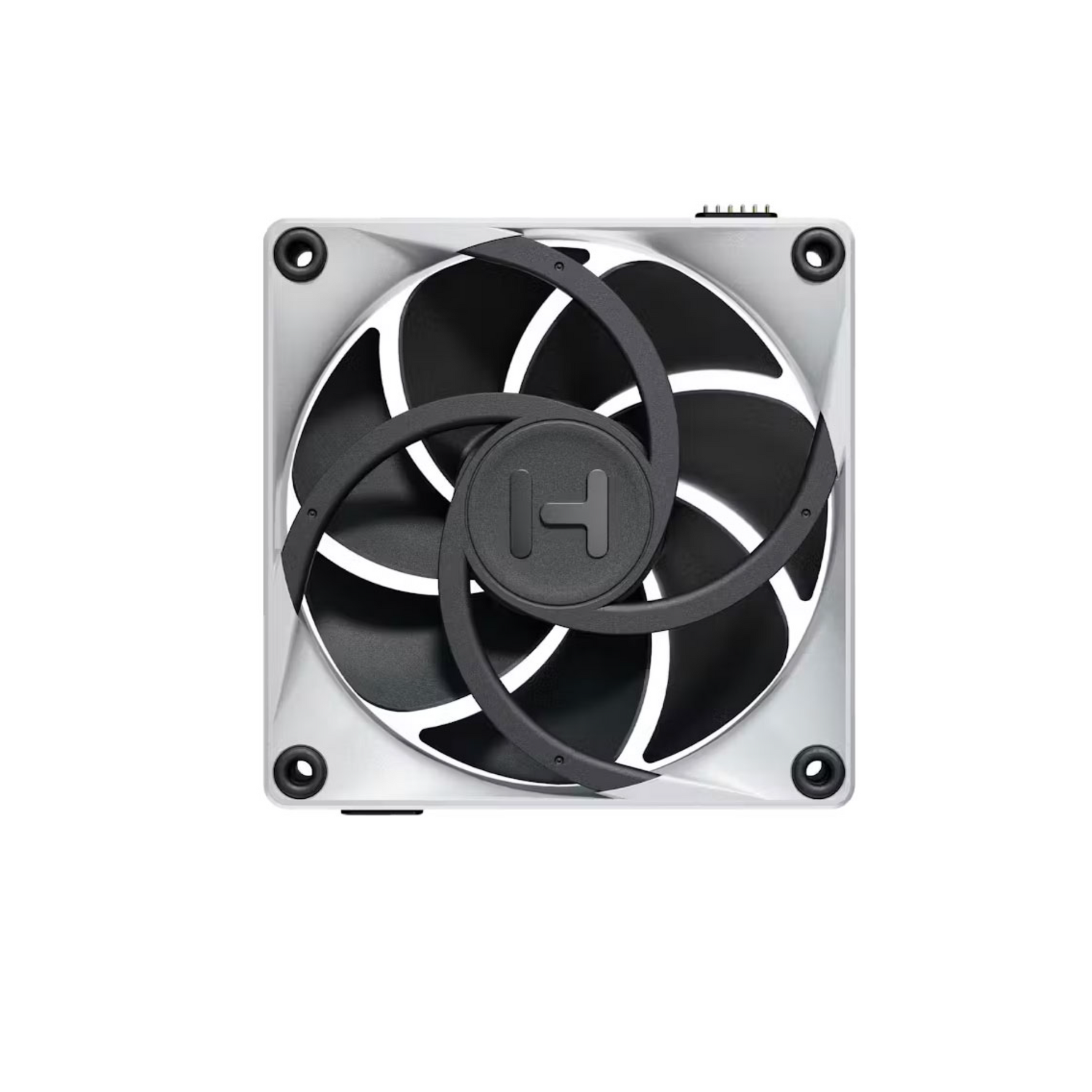 HYTE THICC FP12 120mm PWM Fan White/Black Triple Pack with Nexus Portal NP50
