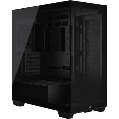 Corsair 3500X Mid Tower Case - Black - CORSAIR | TechFinder UK