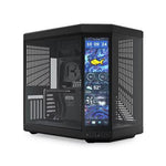 Hyte Y70 Touch Infinite Mid Tower Case Pitch Black - HYTE | TechFinder UK
