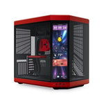 Hyte Y70 Touch Infinite Mid Tower Case Black Cherry - HYTE | TechFinder UK
