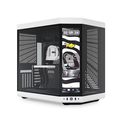 Hyte Y70 Touch Infinite Mid Tower Case Panda - HYTE | TechFinder UK