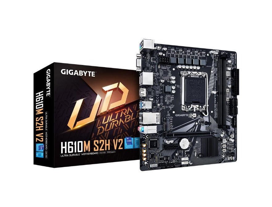 GIGABYTE H610M S2H V2 H610 LGA1700 mATX Motherboard - GIGABYTE | TechFinder UK