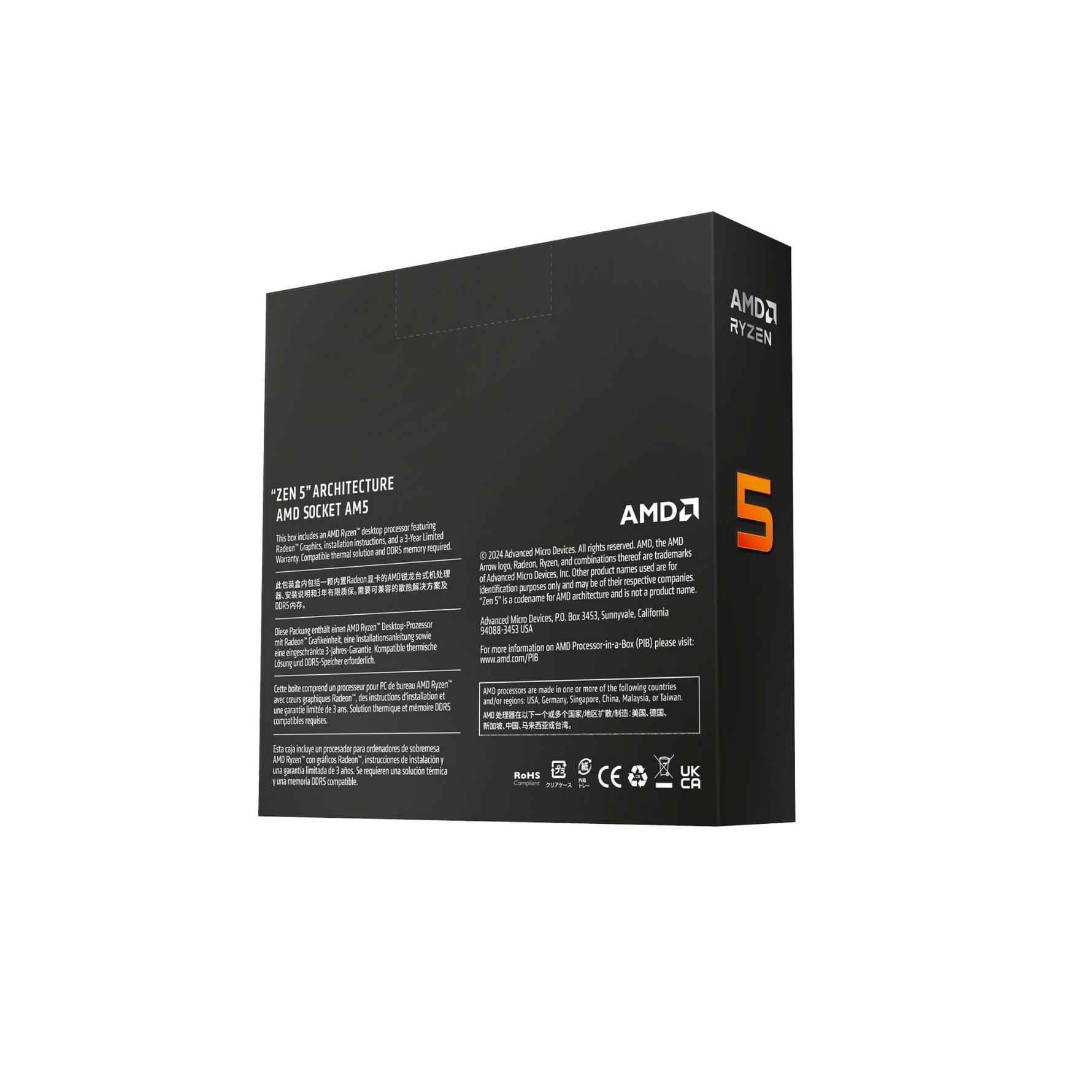 AMD Ryzen 5 9600X AM5 6-Core Processor