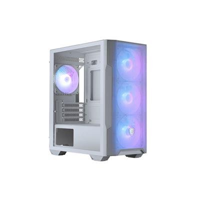 MSI MAG Forge M100R White Micro Tower Case - MSI | TechFinder UK