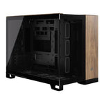 Corsair 2500X Micro ATX Dual Chamber PC Case Black/Walnut Wood - CORSAIR | TechFinder UK