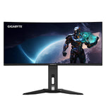 Gigabyte MO34WQC2 34" Ultrawide WQHD 240Hz Curved OLED Gaming Monitor - GIGABYTE | TechFinder UK