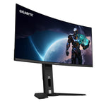 Gigabyte MO34WQC2 34" Ultrawide WQHD 240Hz Curved OLED Gaming Monitor - GIGABYTE | TechFinder UK