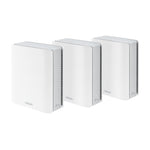ASUS ZenWiFi BT10 WiFi 7 Tri-Band AiMesh Mesh System 3-Pack (White)