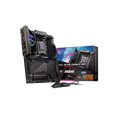 MSI MPG X870E CARBON WIFI X870E AM5 ATX Motherboard - MSI | TechFinder UK