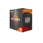 AMD Ryzen 5 5600XT 6-Core AM4 Processor with Wraith Stealth Cooler, retail packaging, front view