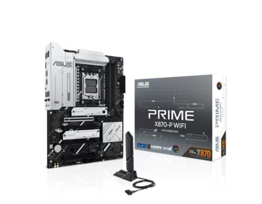 ASUS PRIME X870 - P WiFi X870 AM5 ATX Motherboard - ASUS | TechFinder UK