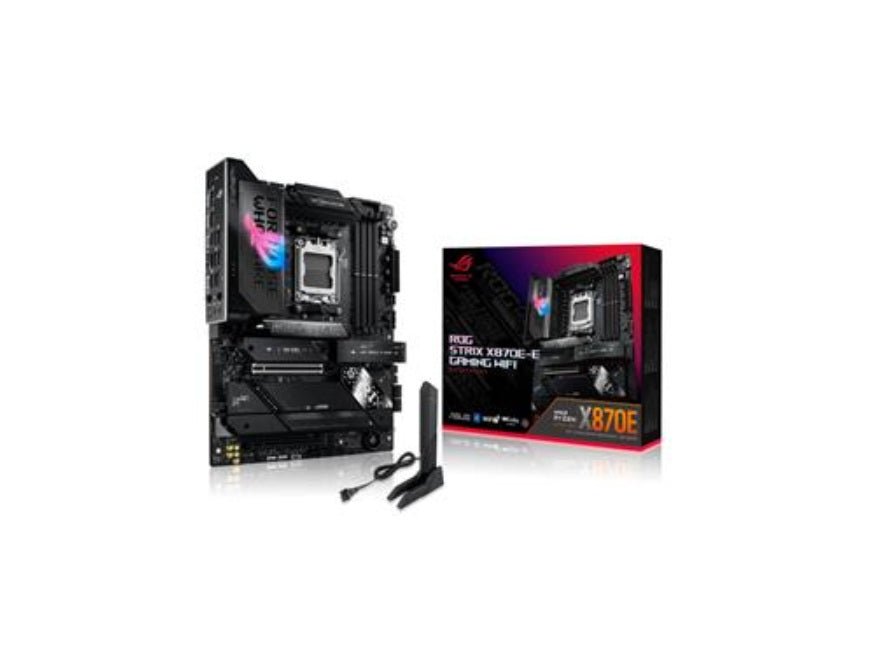 ASUS ROG STRIX X870E - E Gaming WiFi AM5 ATX Motherboard - ASUS | TechFinder UK