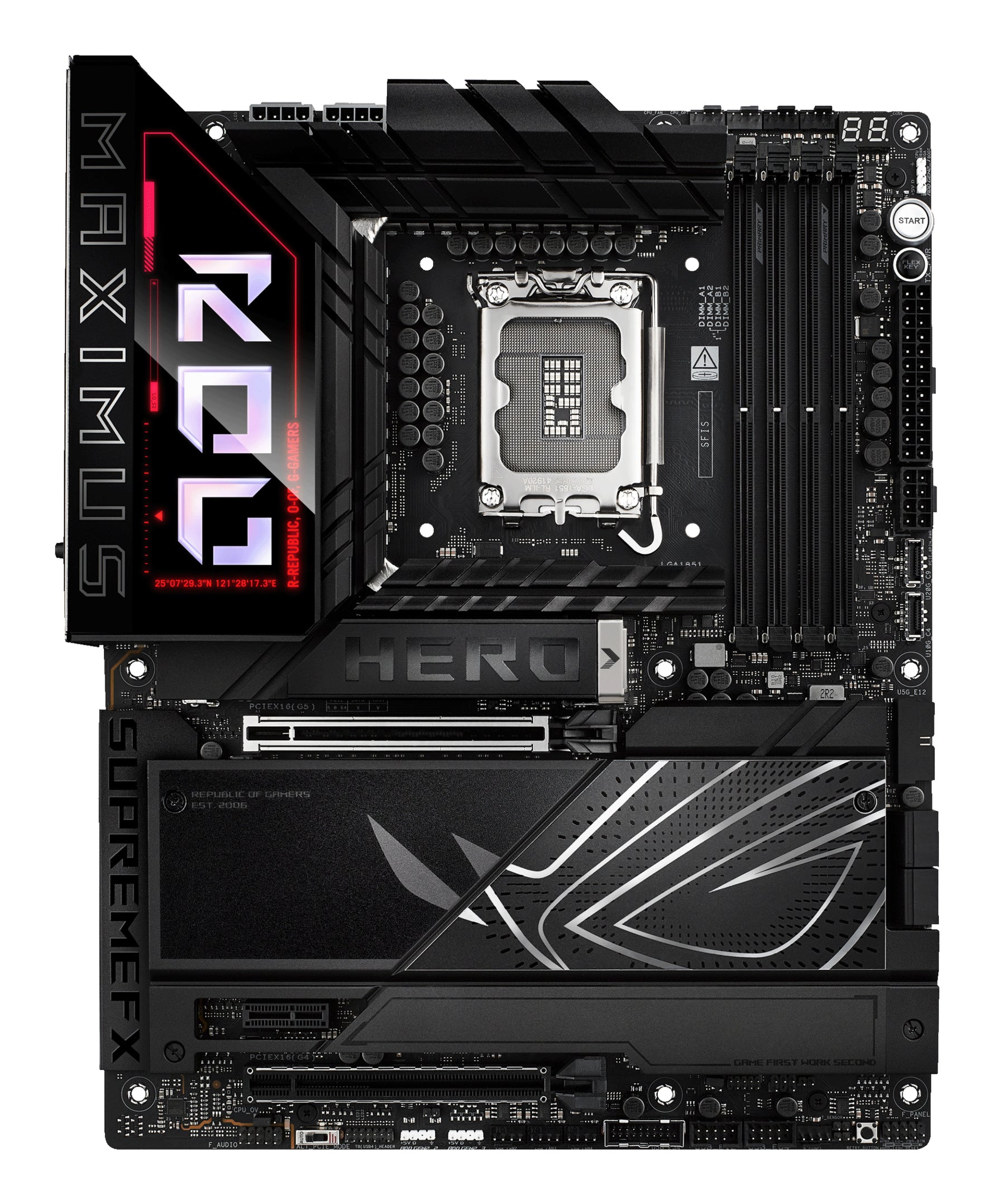 ASUS ROG Maximus Z890 Hero ATX Motherboard LGA1851 DDR5