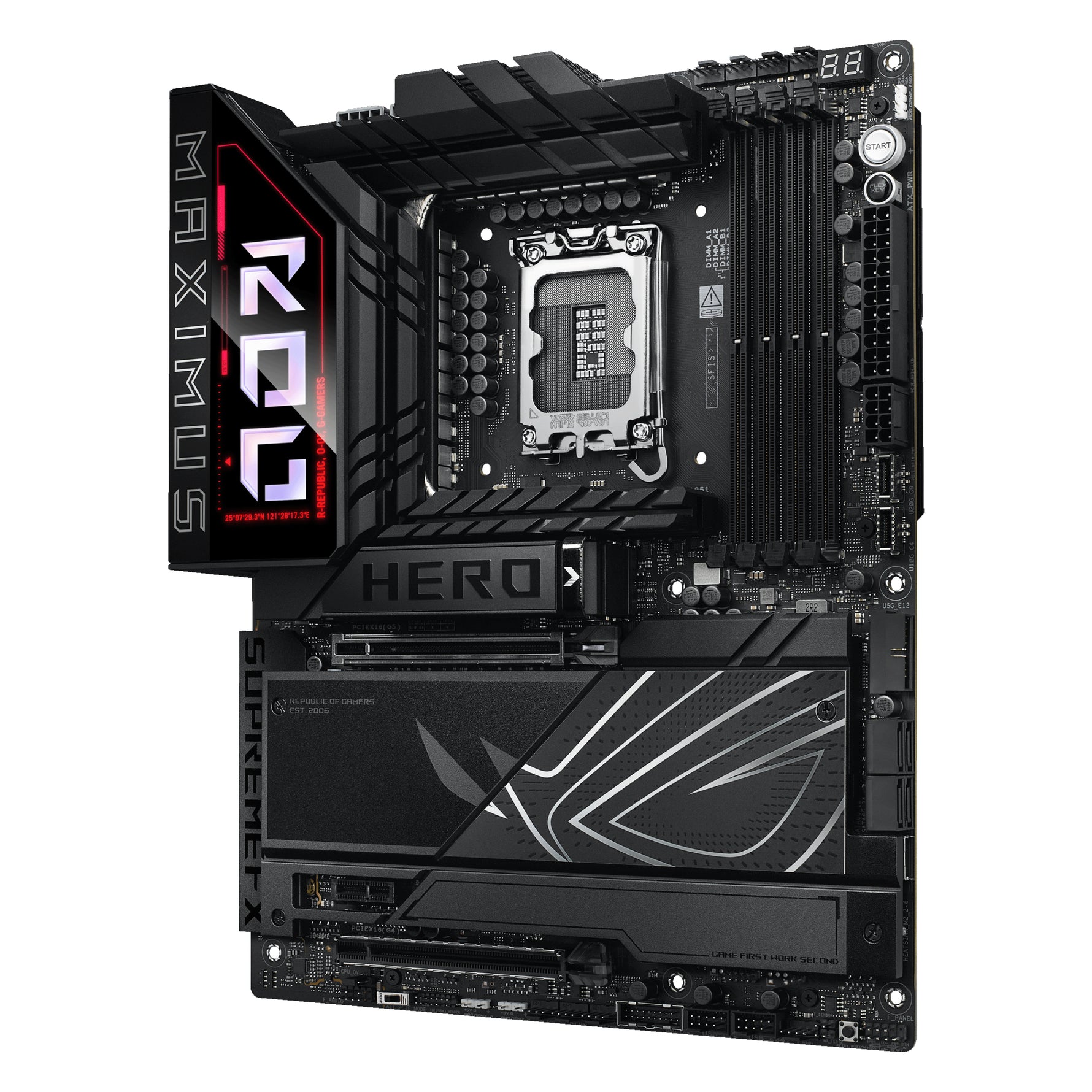 ASUS ROG Maximus Z890 Hero ATX Motherboard LGA1851 DDR5
