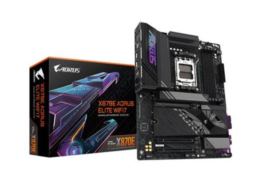 Gigabyte X870E Aorus Elite WiFi7 X870E AM5 ATX - GIGABYTE | TechFinder UK
