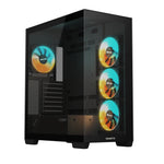 Gigabyte C500 Panoramic Stealth - Black - GIGABYTE | TechFinder UK