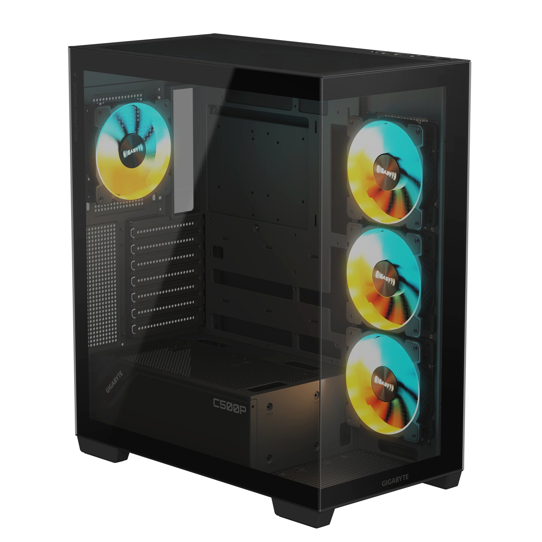 Gigabyte C500 Panoramic Stealth - Black