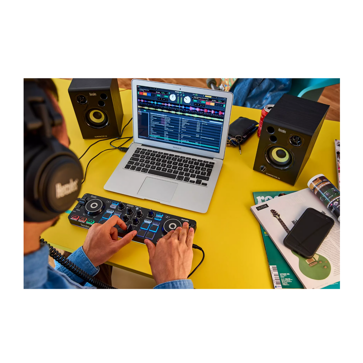 Hercules DJ Monitor 32 Active Studio Monitor Speakers
