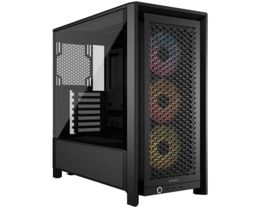 Corsair 4000D Frame RS ARGB Mid Tower Case - Black - CORSAIR | TechFinder UK