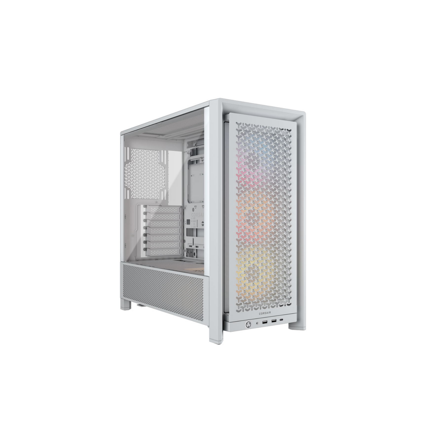 Corsair Frame 4000D RS ARGB Mid Tower Case - White