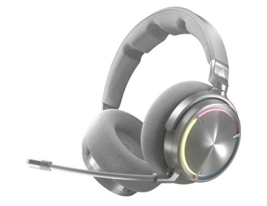 Corsair Virtuoso Max Wireless Gaming Headset (Silver) - Corsair | TechFinder UK