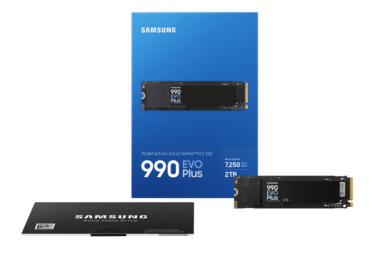 Samsung 990 EVO Plus 2TB M.2 NVMe PCIe 5.0 Solid State Drive - Samsung | TechFinder UK