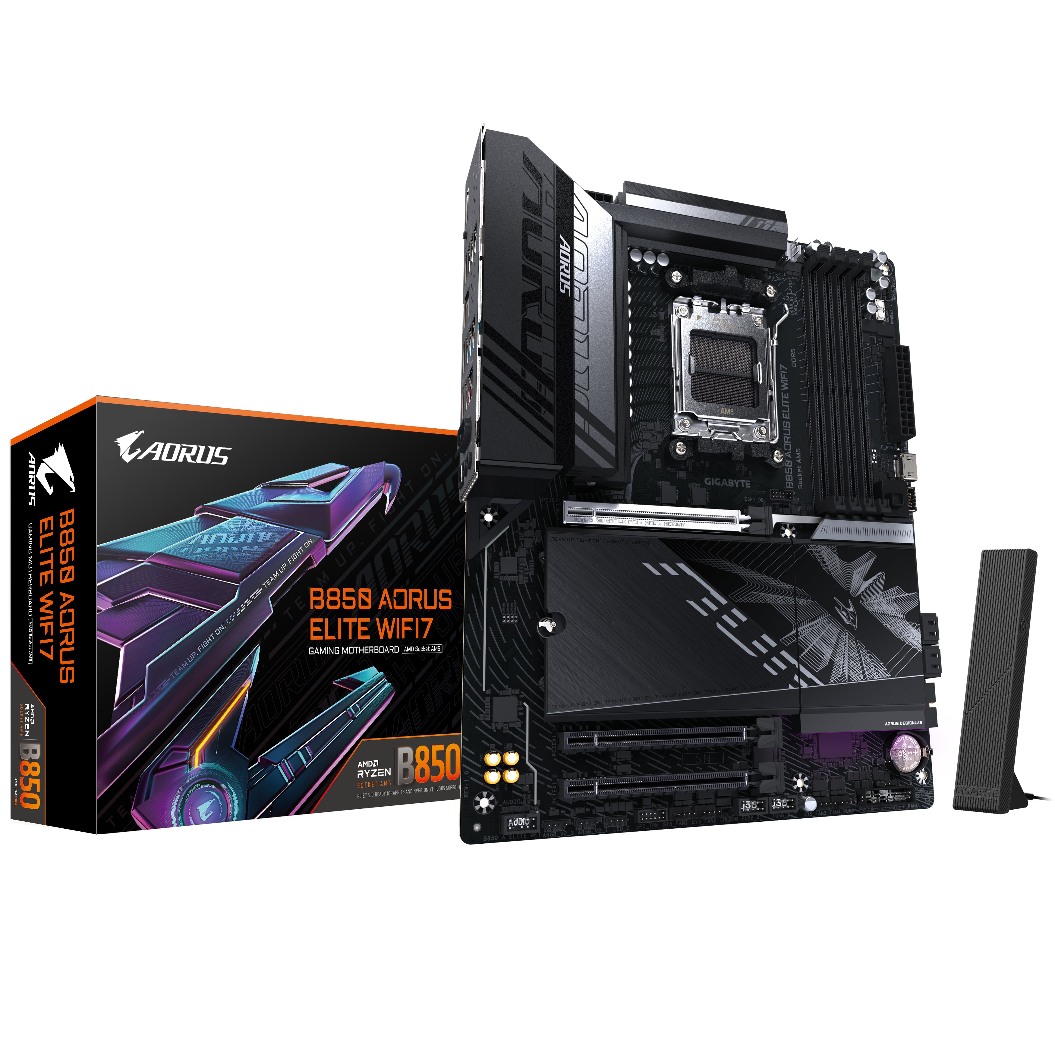 Gigabyte B850 Aorus Elite Wi-Fi 7 ATX Motherboard AM5 DDR5