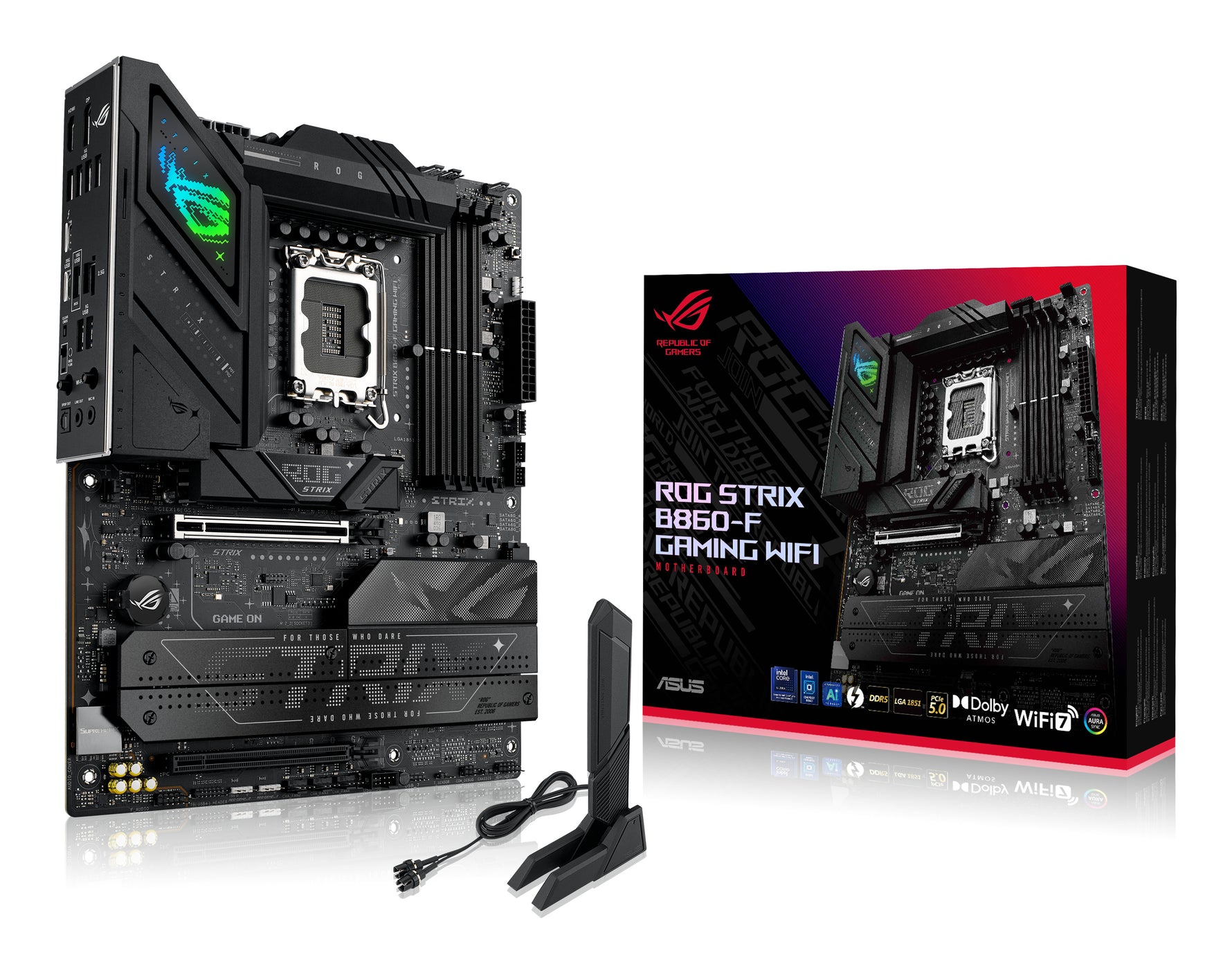 ASUS ROG Strix B860-F Gaming Wi-Fi ATX Motherboard LGA1851 DDR5