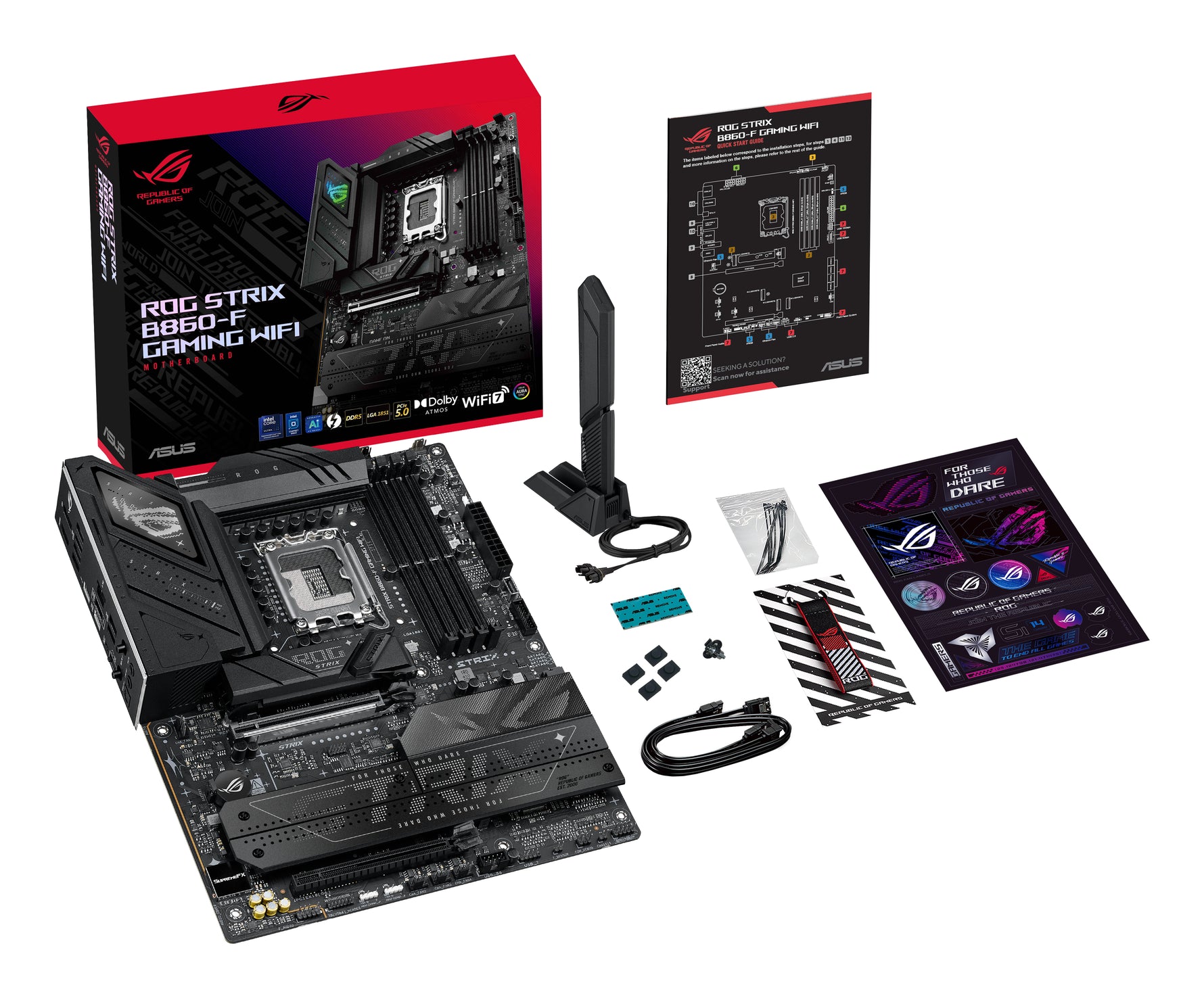 ASUS ROG Strix B860-F Gaming Wi-Fi ATX Motherboard LGA1851 DDR5