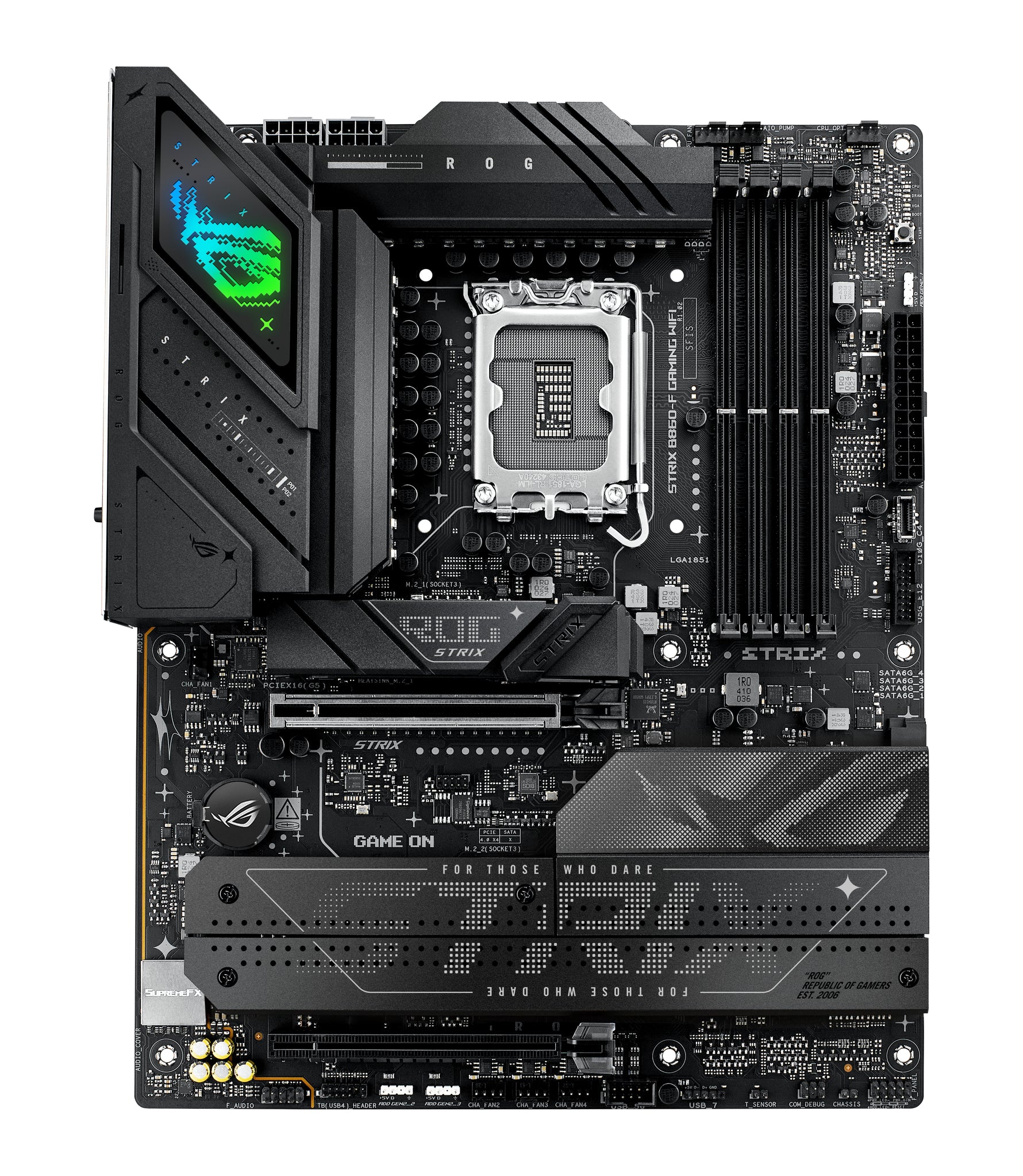 ASUS ROG Strix B860-F Gaming Wi-Fi ATX Motherboard LGA1851 DDR5