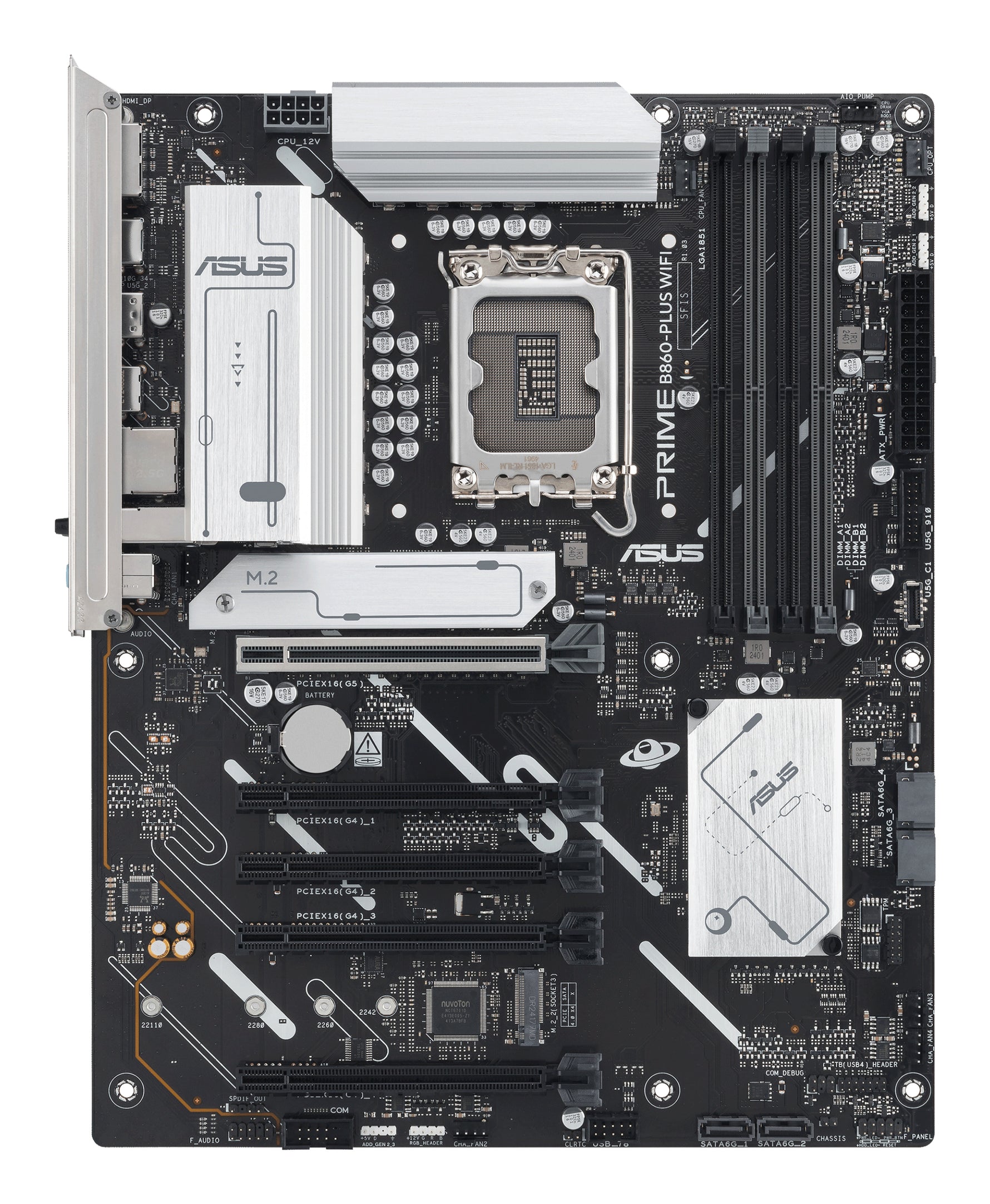 ASUS Prime B860-Plus Wi-Fi ATX Motherboard LGA1851 DDR5